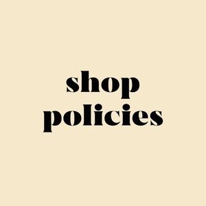 shop policies